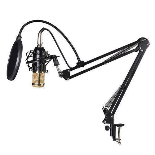 Generic BM 800 - Microphone A Condensateur - 3.5mm - Noir/Or - image 4