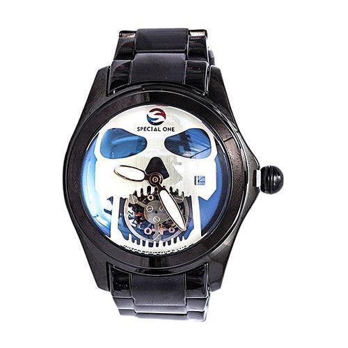 Special One Montre Sp cial One En Acier Noir Prix pas cher