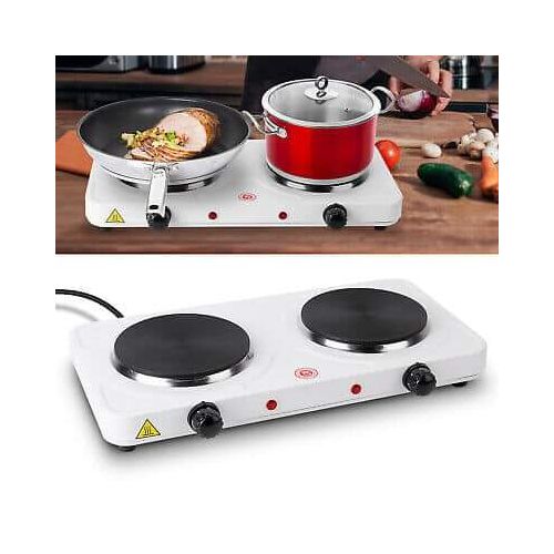 Generic Cuisinière Electrique - Double Plaque Chauffante Portable - Prix pas  cher