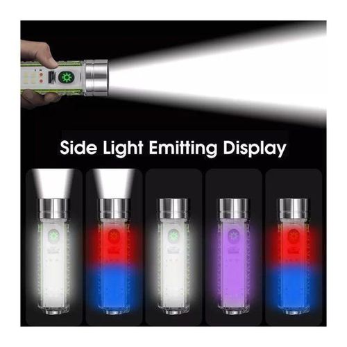 Generic Puissant Lampe de poche LED 3LED fluorescente Camping rechargeable