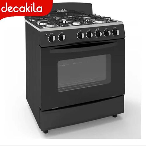 Decakila CUISINIERE A GAZ 6 FEUX - Prix pas cher