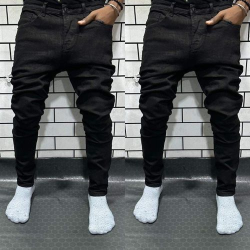 Jeans homme noir pas cher cheap