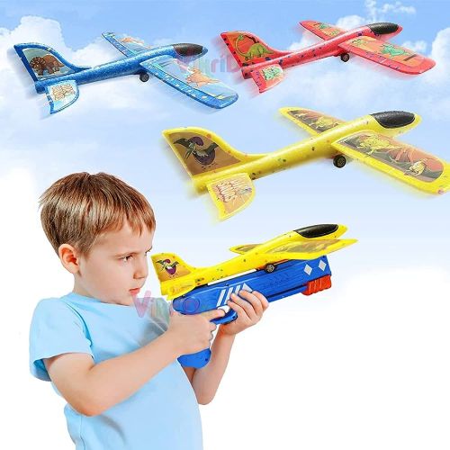 Generic Jouet Pour Enfant - Lanceur D'avion - 5 M De Porté - Prix pas cher