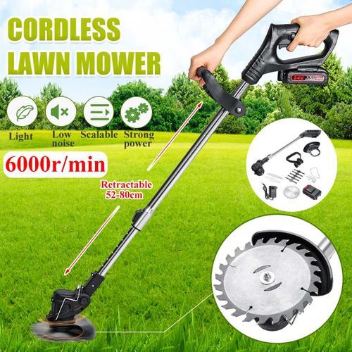 product_image_name-Generic-Tondeuse À Gazon Électrique 24V 1900W 6000r-min -Noir-1