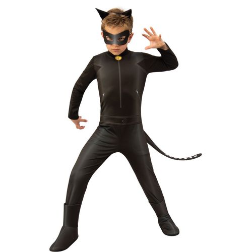 Generic Deguisement Chat Noir Miraculous 9/11ans Carnaval - Prix pas cher