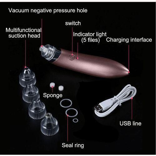 product_image_name-Generic-Appareil soin du visage aspire nettoie en profondeur élimine les graisses les pointes noires et tout types d'imperfection rend le visage lisse  plusieurs accessoire disponible dans la box -4