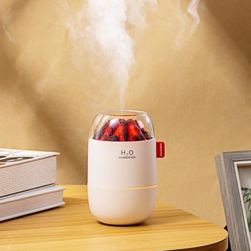 product_image_name-Generic-Humidificateur H2O Effet Flamme - Brume Fraîche - USB - Silencieux-3
