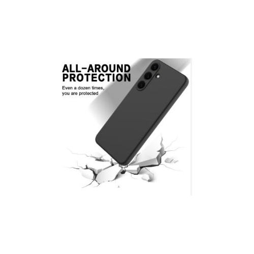 Generic Coque En Silicone Compatible Pour Samsung Galaxy A26 AVEC ANTICHOC - NOIR