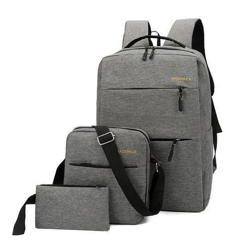 Fashion Sac a Dos Avec Port USB Gris Prix pas cher Jumia CI