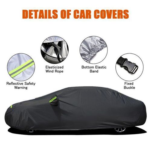 product_image_name-Generic-(4.90 * 1.90 * 1.75m )Universal Car Cover Intérieur Extérieur Full Auot Cover Sun UV Protection Contre La Neige Et La Poussière Cover---2