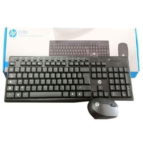 Hp Clavier et Souris sans fil - Noir