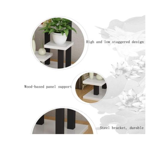 product_image_name-Generic-Étagère À Fleurs De Bureau, Mini Support De Plante Multifonctionnel-3