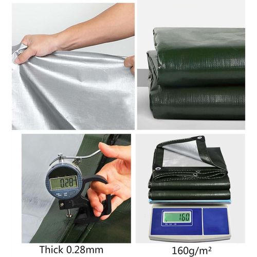 product_image_name-Generic-Bâche de protection pour tente d'extérieur 2X4M avec œillets, bâche de camping, imperméable et résistante aux UV-6