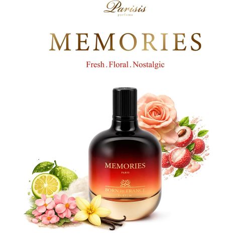 Parisis memories eau de parfum mixte 100ml