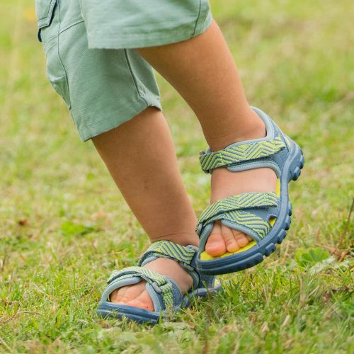 Sandale skechers 2025 enfant cyan