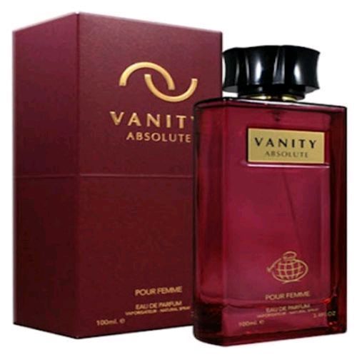 World fragrance Vanity Absolute Eau De Parfum 100ml Femme Rouge