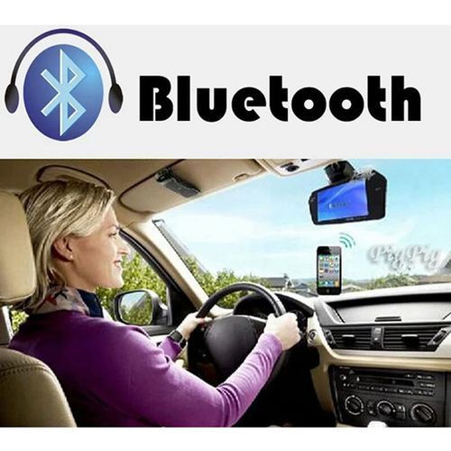 Generic Écran tactile de rétroviseur voiture Bluetooth MP5 avec