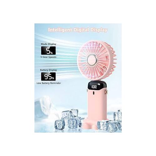 Generic Mini Ventilateur Portable Rechargeable USB - image 3