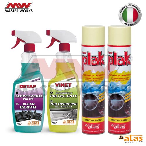 E-AUTO Kit de nettoyage voiture, E-Cloth