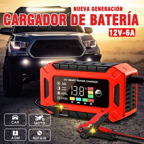 product_image_name-Dou-color-Chargeur de batterie intelligent 12V 6A/10A, réparation par impulsion, universel pour voiture moto AGM LiFePO4-1