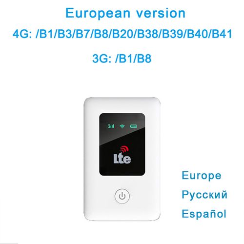 LTE 3G/4G Mifi hotspot sans fil du modem routeur WiFi de poche