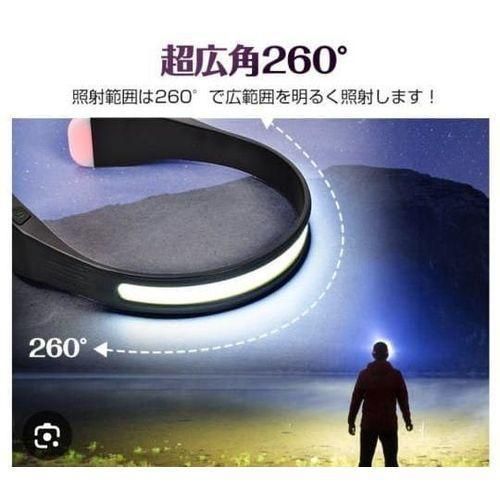 product_image_name-Generic-Lampe Frontale LED 260° Rechargeable – Éclairage Panoramique – Sport, Camping, Lecture, Extérieur-1