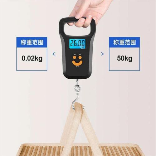 product_image_name-Generic-Balance Électronique Digitale Portable 50Kg avec Écran LCD pour Bagages, Colis et Marchandises-1