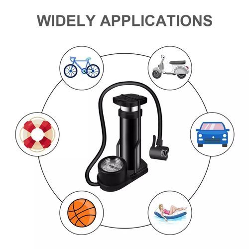 Pump Pompe à AIR Portable En Aluminium Pour Vélo, Vtt, Cyclisme, Gonfleur à  Pression - Prix pas cher