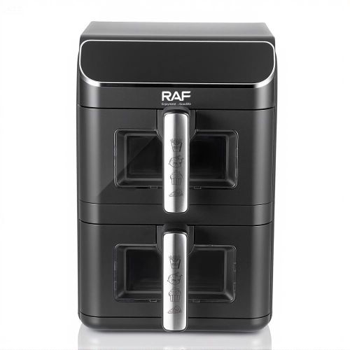product_image_name-RAF-Friteuse à Air Double Panier (Dual Zone) - R.5280 - 12L (6L+6L) - 2800W-4