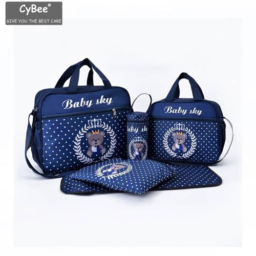 Generic Sac A Langer 5 En 1 Pour Maman Et Bébé