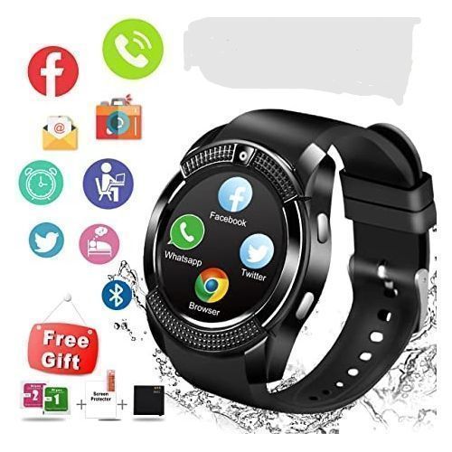 product_image_name-Generic-Montre Connectée - SIM - Smart Watch - Bluetooth - Camera-1