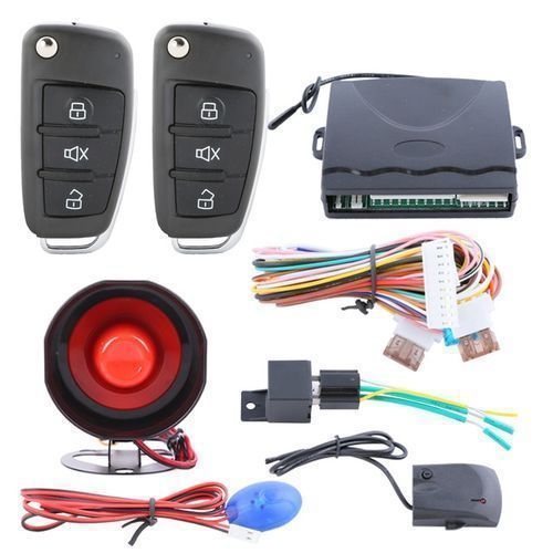 Voiture Antivol Alarme Système de démarrage à distance Pke Entrée sans clé  Bt Moteur Starter Central Lock Kit 2way Vibration Alarm App Control