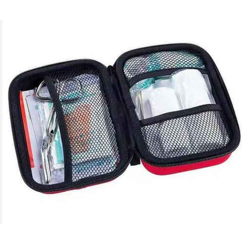 product_image_name-Generic-Trousse de Premiers Secours Premium - Sacoche de Secours Organisée et Semi-Rigide - Kit Médical d'Urgence Complet pour Voyage, Randonnée & Sport - Rouge-5