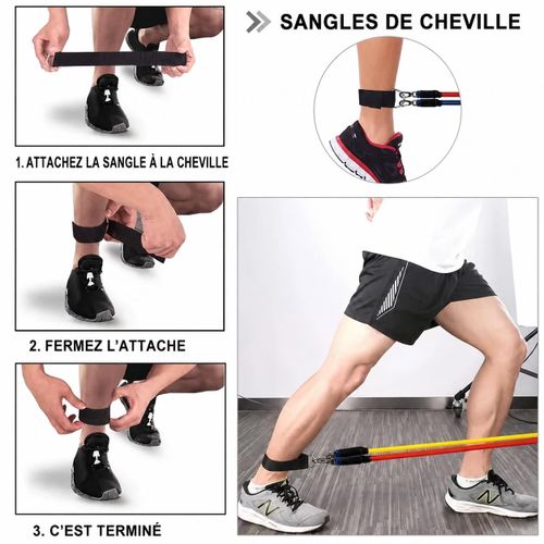 Generic Kit d’Élastiques de Résistance Fitness - image 5