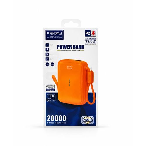 Hepu Power Bank 20000mAh – Charge Rapide & Compacte
