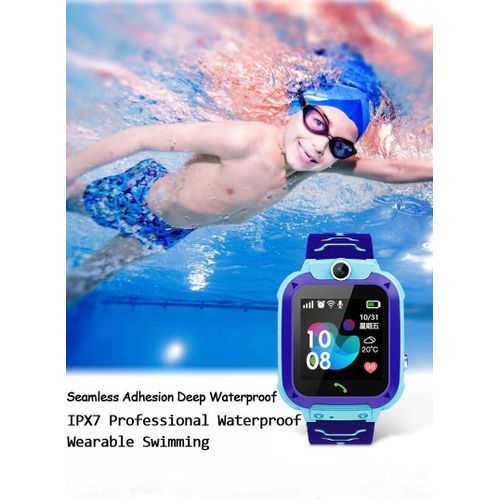 Generic Montre Connect e Enfant Avec Carte SIM Bluetooth Camera