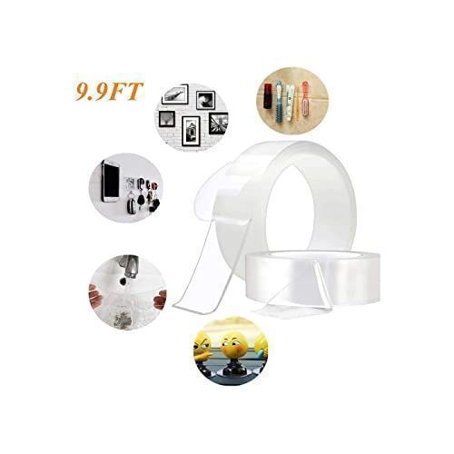 Generic Ruban Adhésif Transparent Double Face 5m - image 2
