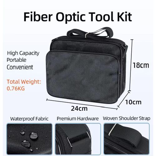 Generic Kit d'Outils Fibre Optique FTTH Complet-Noir - image 5