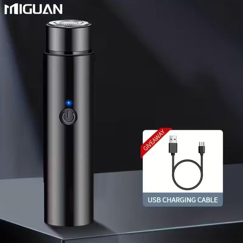 product_image_name-Generic-Rasoir Électrique Mini pour Hommes – Tondeuse à Barbe Rechargeable USB, Rasoir Portable-1