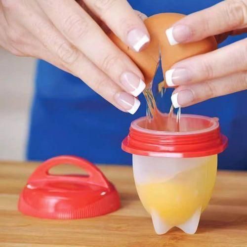 Generic 6 pcs Cuiseur d'oeufs en silicone à la coq