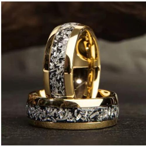 product_image_name-In-Bague de mariage dorée avec incrustations argentées en acier inoxydable-1
