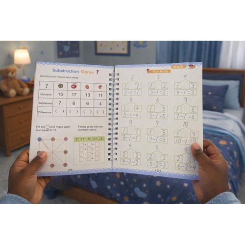 product_image_name-Generic-PACK DE 4 LIVRES D'APPENTISSAGE POUR ENFANT DE 3 ANS ET PLUS-2