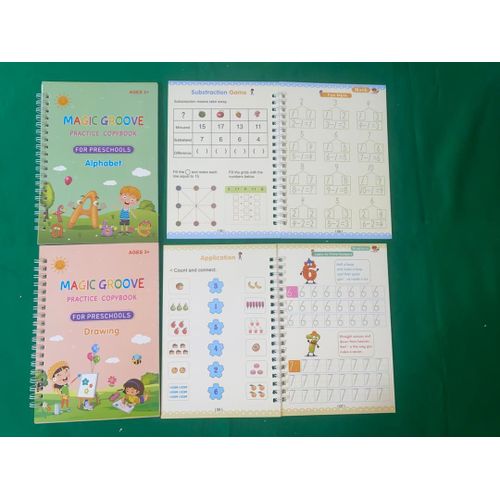 product_image_name-Generic-PACK DE 4 LIVRES D'APPENTISSAGE POUR ENFANT DE 3 ANS ET PLUS-6