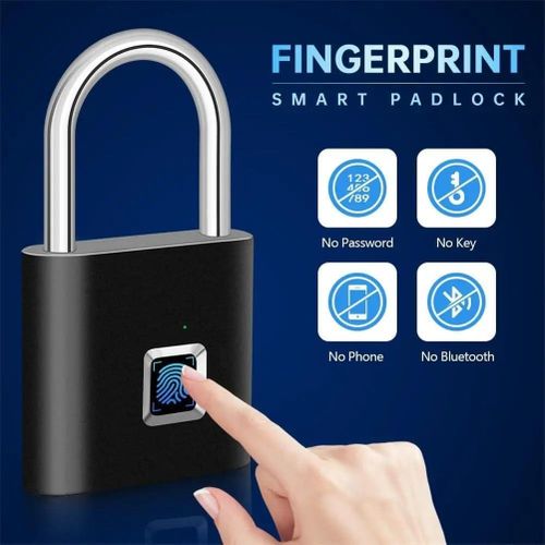 product_image_name-Generic-Cadenas Intelligent D'empreintes Digitales-1