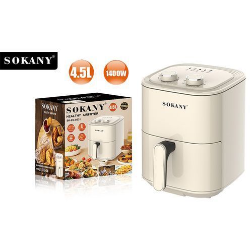 Sokany Friteuse Sans Huile Sokany, Contrôle De Température -Blanc - image 3
