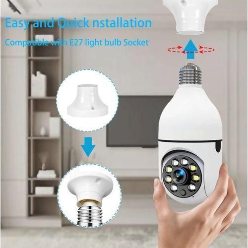 product_image_name-Generic-Ampoule Caméra Wifi Sans Fil -2