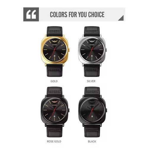 product_image_name-Fashion-Montre à Quartz Imperméable Pour Hommes _ Bracelet en Cuir _ SKMEI 1884-4