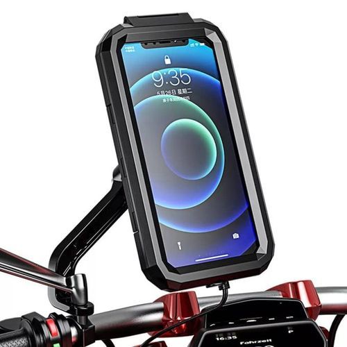 Support De Téléphone Portable Pour Vélo Et Moto, Étui Étanche De