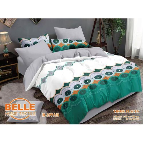 product_image_name-Belle--Lot de 2 Draps et 2 Taies - Confort et Élégance pour Lit 3 PlaceS-gris-vert-1