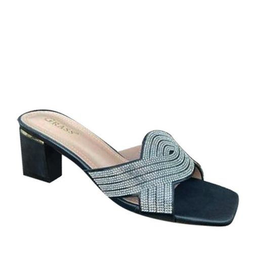 Talon noir brillant hot sale